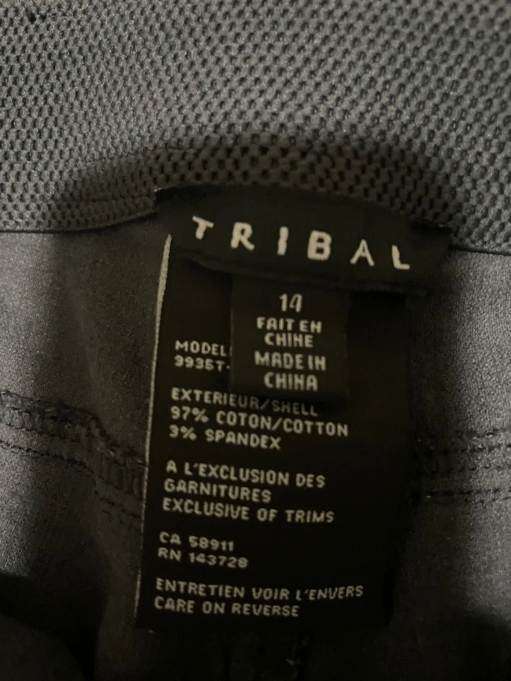 Tribal High-Rise greyish Slim Jogger Pants for Women - Picture 2 of 5